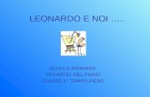 LEONARDO E NOI ….. SCUOLA PRIMARIA DI CASTEL DEL PIANO CLASSE 3^ TEMPO PIENO.