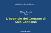 12 dicembre 2013 Roma Lesempio del Comune di Sala Consilina LOGO COMUNE SALA CONSILINA Comune Sala Consilina.