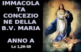IMMACOLATA CONCEZIONE DELLA B.V. MARIA ANNO A Lc 1,26-38.