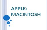 APPLE: MACINTOSH 1. S OMMARIO Storia: Apple, Macintosh Sistema operativo: il Mac Le caratteristiche principali del Mac Le caratteristiche principali del.