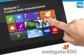 Webgate 7 il valore della manutenzione. Webgate400 Che cosa è Webgate400 ?