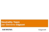 Neutrality Team per Siemens Gigaset. Il brief Sviluppare una campagna di brand per affermare Siemens Gigaset come leader nella tecnologia cordless, voip