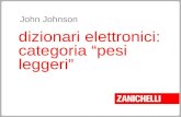John Johnson dizionari elettronici: categoria pesi leggeri