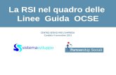CENTRO SERVIZI PER LIMPRESA Candela 4 novembre 2011 La RSI nel quadro delle Linee Guida OCSE.