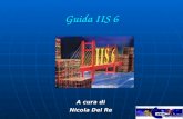 Guida IIS 6 A cura di Nicola Del Re. Come funziona un server web Un server web è un servizio in esecuzione su un computer host (server) in attesa di connessioni.