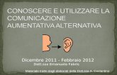Dicembre 2011 - Febbraio 2012 Dott.ssa Emanuela Fabris Materiale tratto dagli elaborati della Dott.ssa A. Costantino.