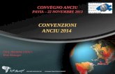 Dott. Antonino Librici Risk Manager CONVENZIONI ANCIU 2014 CONVEGNO ANCIU PAVIA – 22 NOVEMBRE 2013.