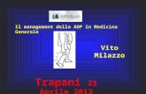 Il management della AOP in Medicina Generale Vito Milazzo.