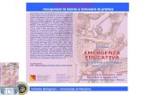 Velleda Bolognari – Università di Messina Emergenza educativa: recuperare la teoria e innovare la pratica.