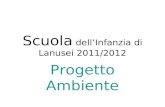 Scuola dellInfanzia di Lanusei 2011/2012 Progetto Ambiente.