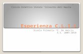 Esperienza C.L.I.L Scuola Primaria E. De Amicis A.S. 2009-2010 Circolo Didattico Statale Silvestro dellAquila.