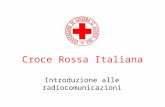 Croce Rossa Italiana Introduzione alle radiocomunicazioni.
