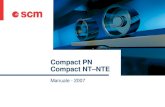 1 Compact PN Compact NT–NTE Manuale - 2007. 2 Questo manuale è stato concepito con lintento di essere utilizzato come supporto e guida per la vendita.