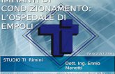 PROGETTAZIONE IMPIANTI DI CONDIZIONAMENTO: LOSPEDALE DI EMPOLI STUDIO TI Rimini (MAGGIO 2006) Dott. Ing. Ennio Menotti Per. Ind. Riccardo Rossi.