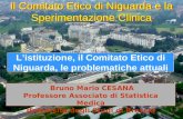 Milano 27-9-06Bruno M. Cesana1 Il Comitato Etico di Niguarda e la Sperimentazione Clinica Listituzione, il Comitato Etico di Niguarda, le problematiche.