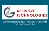Strumenti tecnologici per compensare la disabilità Via Principe Amedeo n.7 - Bari.