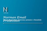 Norman Email Protection Email Protection Gateway potente e flessibile.