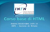 Andrea.Baldini@mi.infn.it INFN – Sezione di Milano.