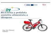 Bicicletta a pedalata assistita alimentata a idrogeno Ing. Jose Manuel Subiñas.