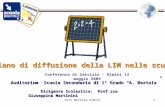 ISIS Bertola Rimini1 Piano di diffusione della LIM nelle scuole Auditorium Scuola Secondaria di 1° Grado A. Bertola Dirigente Scolastico: Prof.ssa Giuseppina.