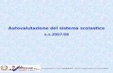 Scuola Secondaria di 1° grado COCCHI-AOSTA – Todi (PG) Dirigente Scolastico Prof. Marcello RINALDI Autovalutazione del sistema scolastico a.s.2007/08.