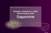 Biologia, estrazione e utilità farmacologica delle Saponine DS - 2010.