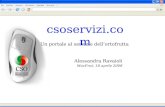 Alessandra Ravaioli MacFrut, 18 aprile 2008 Un portale al servizio dellortofrutta csoservizi.com.