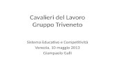 Cavalieri del Lavoro Gruppo Triveneto Sistema Educativo e Competitività Venezia, 10 maggio 2013 Giampaolo Galli.