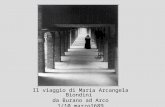 Il viaggio di Maria Arcangela Biondini da Burano ad Arco 1/10 marzo1689.
