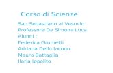 Corso di Scienze San Sebastiano al Vesuvio Professore De Simone Luca Alunni : Federica Grumetti Adriana Dello Iacono Mauro Battaglia Ilaria Ippolito.