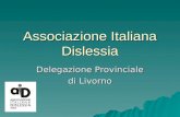 Associazione Italiana Dislessia Delegazione Provinciale di Livorno.