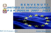 Comitato di Sorveglianza 29 giugno 2010Programma di Sviluppo Rurale della Puglia 2007/2013 Approvazione Ordine del Giorno.