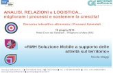 «RMH Soluzione Mobile a supporto delle attività sul territorio» Nicola Maggi Genesys Software S.r.l. Via Rodolfo Redi, 3 70124 Bari Tel. +39 0805619001.