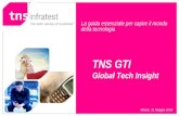 La guida essenziale per capire il mondo della tecnologia TNS GTI Global Tech Insight Milano, 31 Maggio 2006.