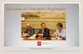 Un anno in Consiglio Regionale Consigliere Paolo Bambagioni.