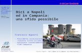 10.000 Ore Perse nel Traffico gli ingegneri avanzano proposte Napoli, 17/11/2008 Francesco Apperti – Bici a Napoli ed in Campania: una sfida possibile.