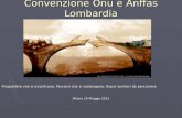 Convenzione Onu e Anffas Lombardia Prospettive che si incontrano, Percorsi che si sostengono, Nuovi sentieri da percorrere Milano 18 Maggio 2013.