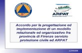 11/04/2008 Accordo per la progettazione ed implementazione di un modello relazionale ed organizzativo fra provincia di Firenze servizio protezione civile.