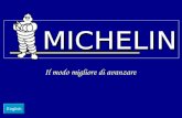 MICHELIN Il modo migliore di avanzare English. Michelin : Manufacture Française des Pneumatiques Michelin.