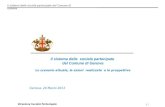 Il sistema delle società partecipate del Comune di Genova 1 Direzione Società Partecipate Genova, 20 Marzo 2013 Il sistema delle società partecipate del.