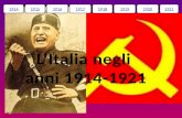 19141915191619201919191819171921. Il popolo dItalia è stato un importante quotidiano politico italiano, fondato da Benito Mussolini nel 1914. Fin dallinizio,