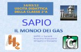 SAPIO = Società Anonima Produzione Idrogeno e Ossigeno 14/03/12 USCITA DIDATTICA DELLA CLASSE 2°A SAPIO.