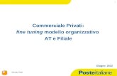 17/04/2014 Mercato Privati 1 Giugno 2013 Commerciale Privati: fine tuning modello organizzativo AT e Filiale.