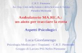 Ambulatorio MA.RE.A.: un aiuto per tracciare la rotta Aspetti Psicologici Luca Giordanengo Psicologia Medica per i Trapianti – C.R.T. Piemonte Gruppo di.