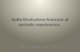 Dalla Rivoluzione francese al periodo napoleonico Diana Dragoni – A.S. 2011-12.