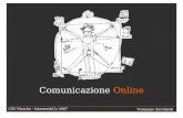 Comunicazione Online Tommaso Sorchiotti CSV Marche - Internet&Co 2007.