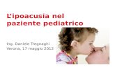 Lipoacusia nel paziente pediatrico Ing. Daniele Tregnaghi Verona, 17 maggio 2012.
