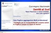 Servizio Integrazione Ospedale-Territorio e Integrazione Socio- Sanitaria Direttore: Vito Piazzolla : Bari 2013.03.23 v.piazzolla@arespuglia.it Convegno.