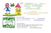 Casa del Parco Riserva Naturale Regionale della Valle dei Casali Via del Casaletto, 400 – 00151 ROMA tel./fax: 06.45476909  .