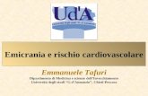 Emicrania e rischio cardiovascolare Emmanuele Tafuri Dipartimento di Medicina e scienze dellInvecchiamento Università degli studi G.dAnnunzio, Chieti-Pescara.
